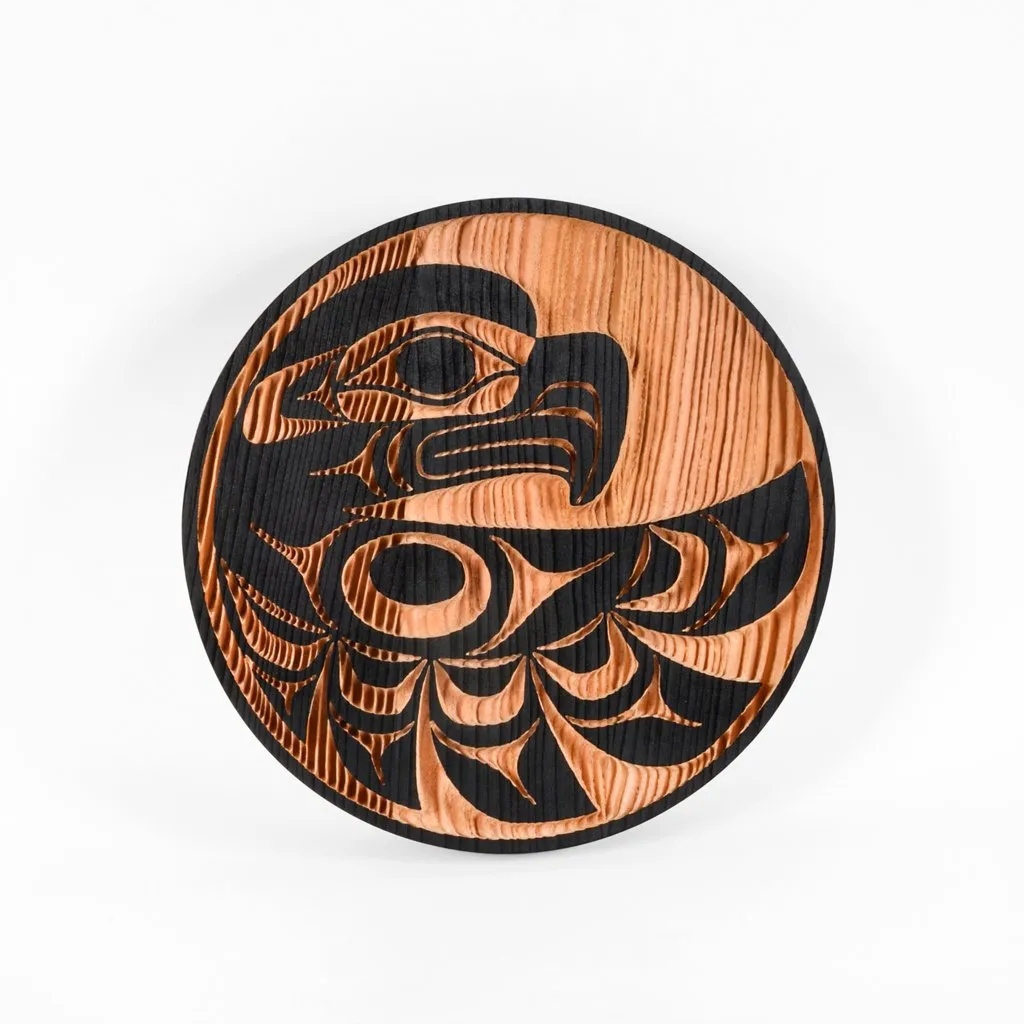 12 Red Cedar Panel | Eagle by Doug Horne