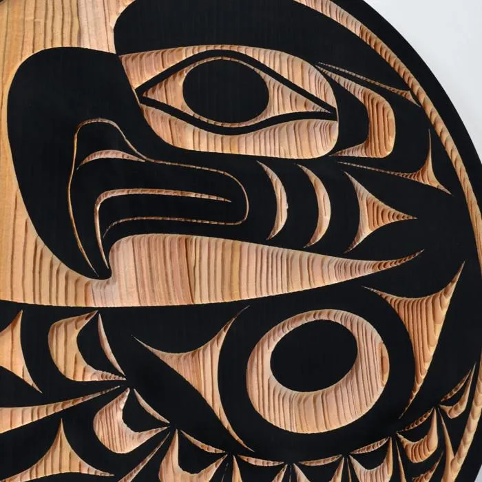 12 Red Cedar Panel | Eagle by Doug Horne