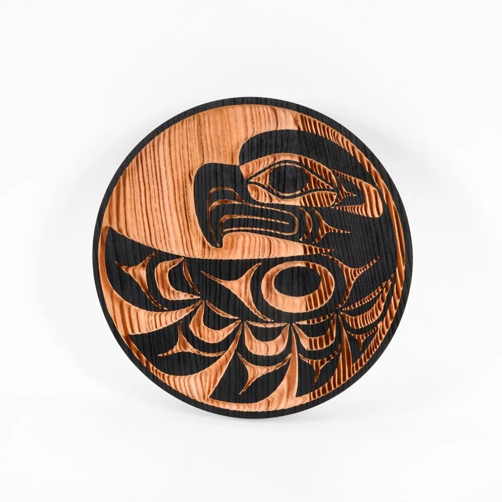 12 Red Cedar Panel | Eagle by Doug Horne