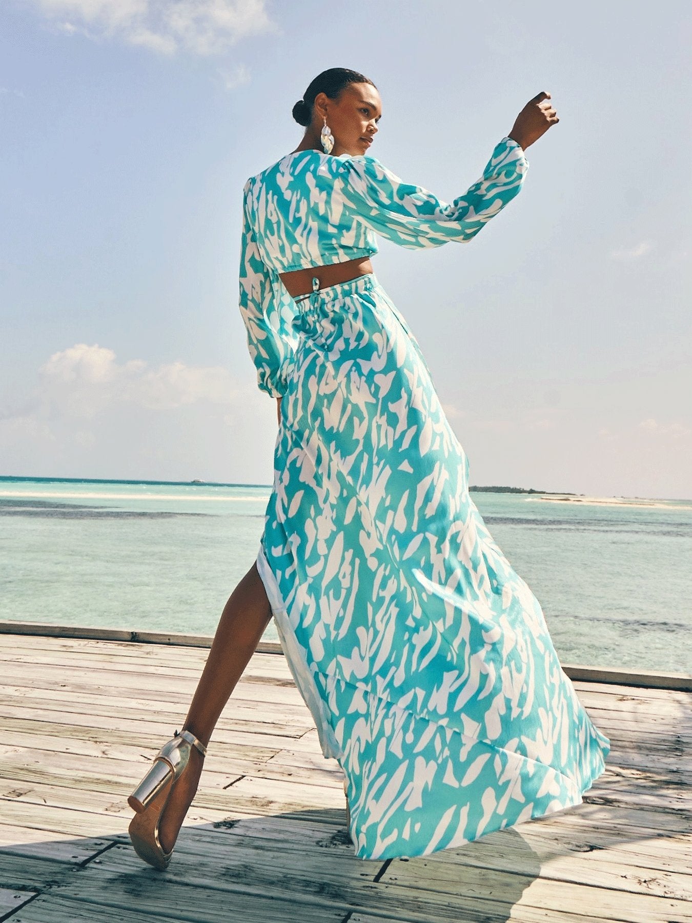 Amal Dress - Playa Aqua