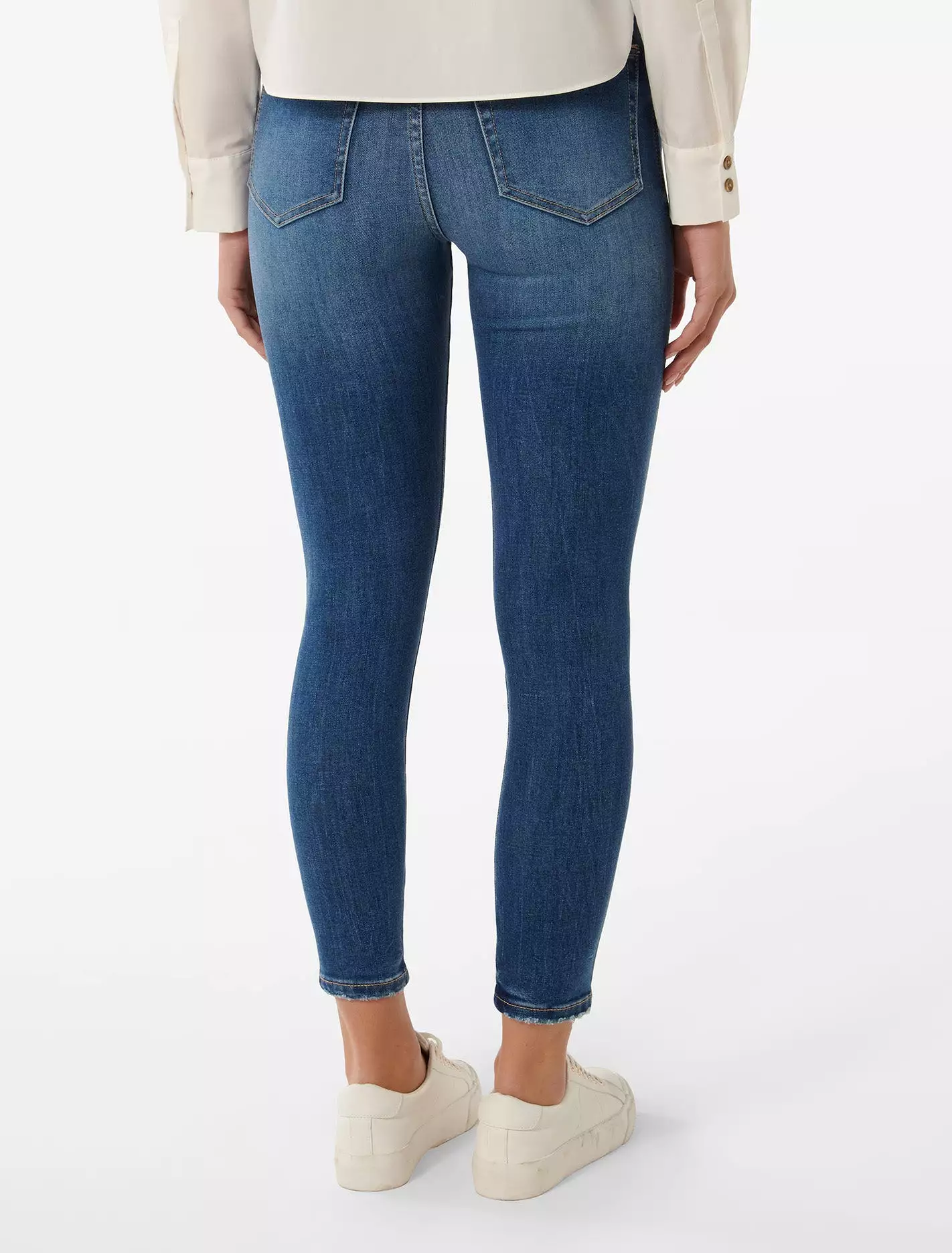 Ashley Mid-Rise Ankle Skinny Jeans