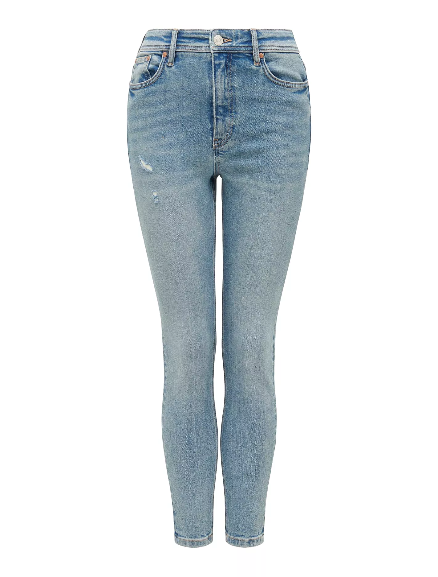 Ashley Mid-Rise Ankle Skinny Jeans