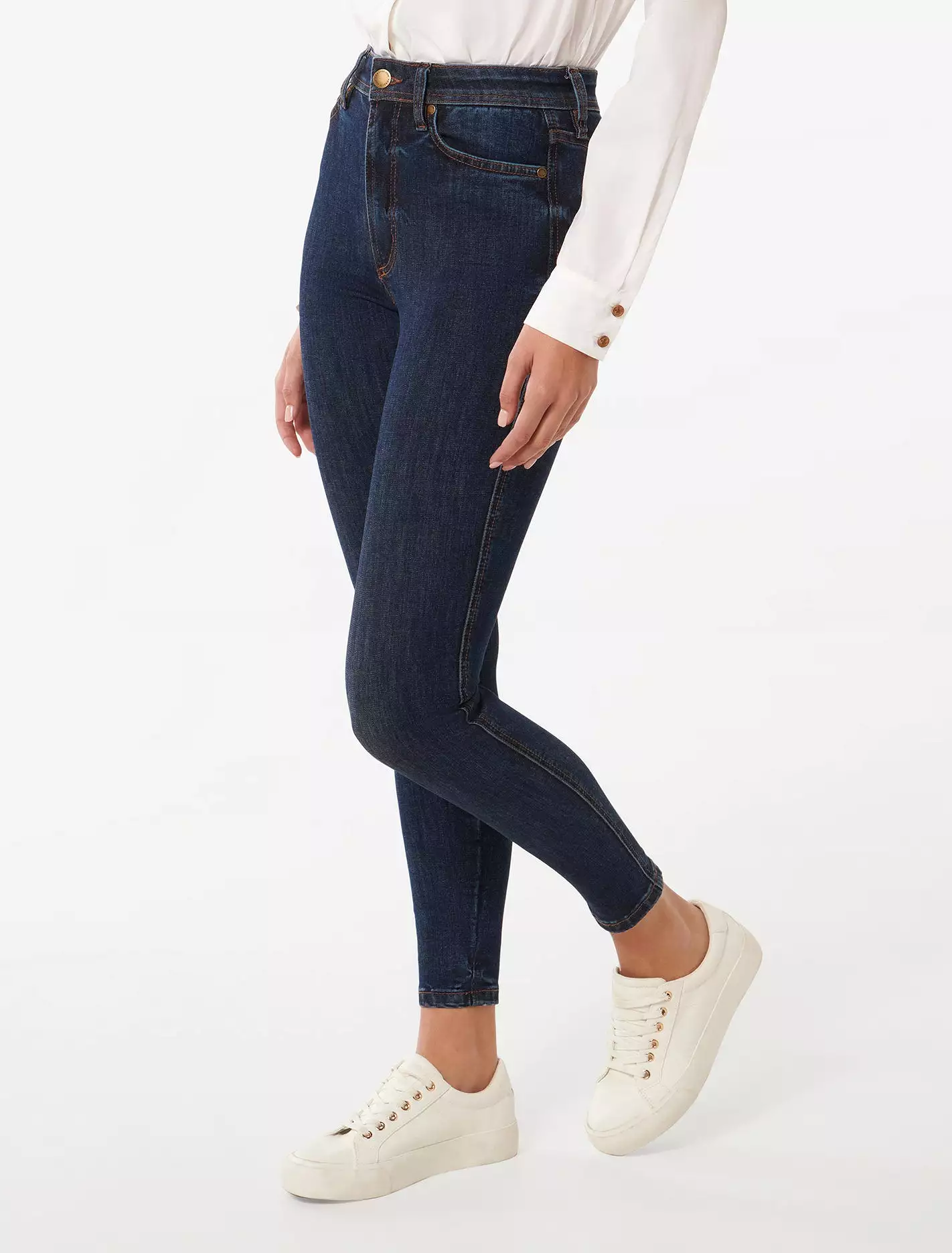 Ashley Mid-Rise Skinny Jeans