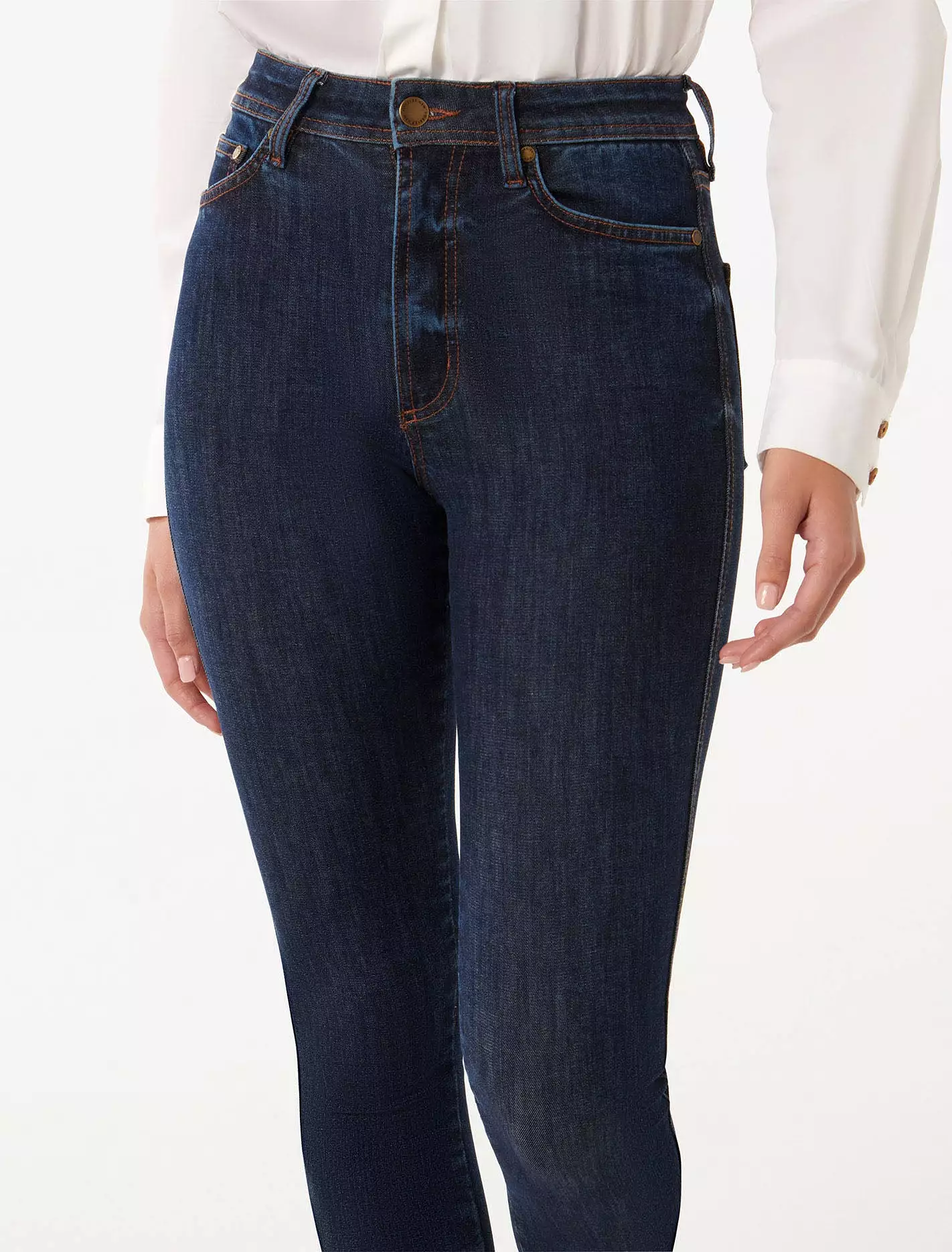 Ashley Mid-Rise Skinny Jeans