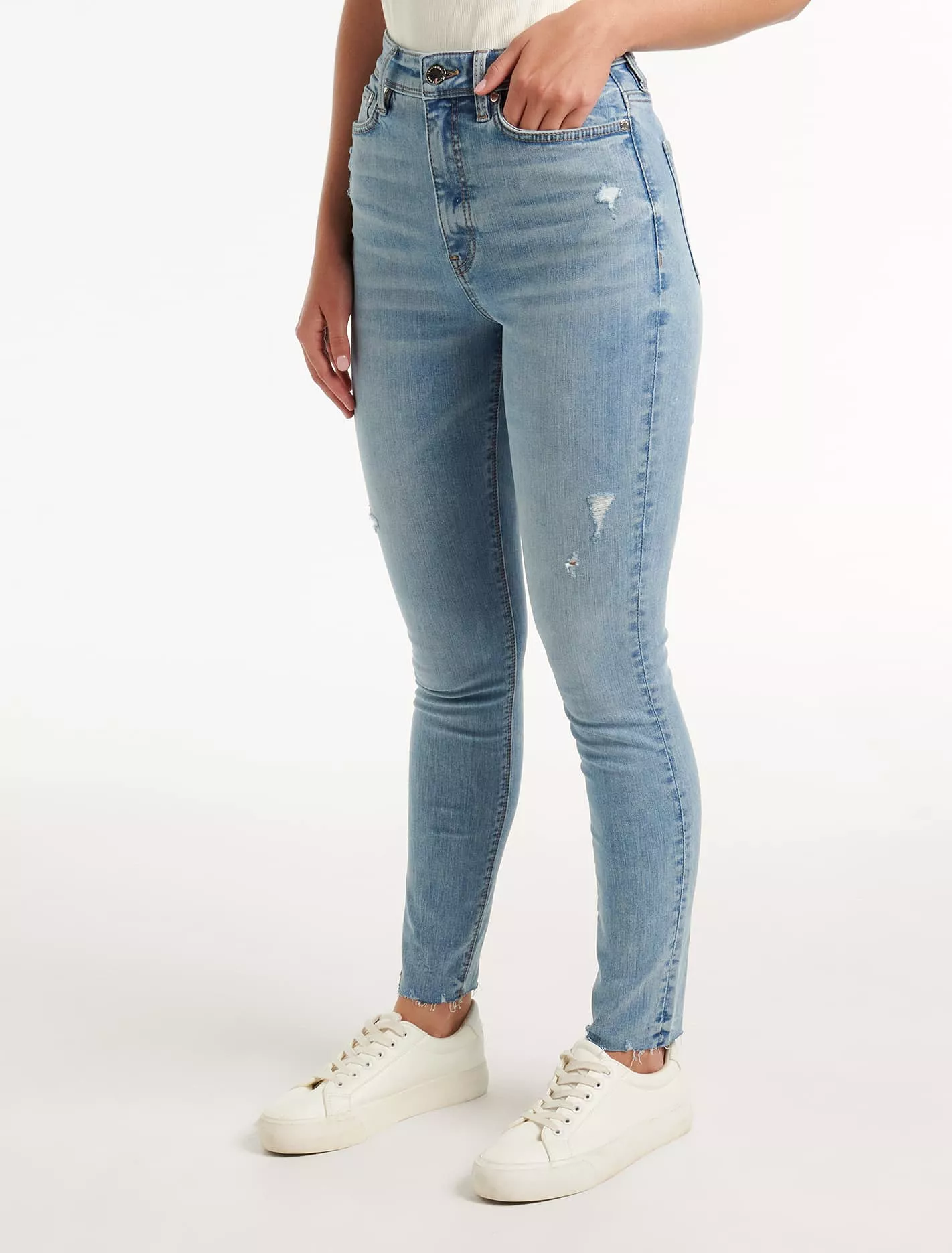 Ashley Mid-Rise Skinny Jeans