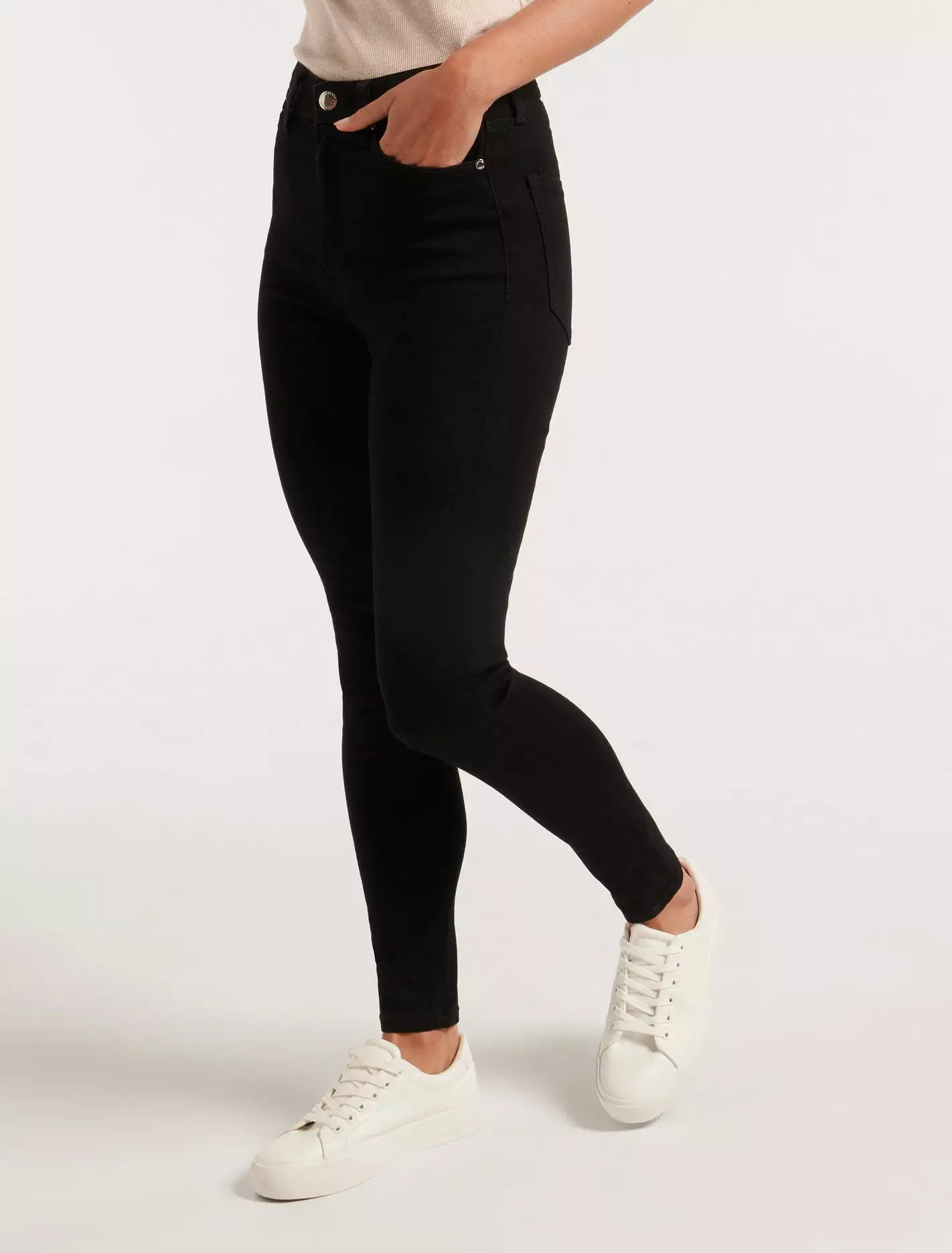 Ashley Mid-Rise Skinny Jeans