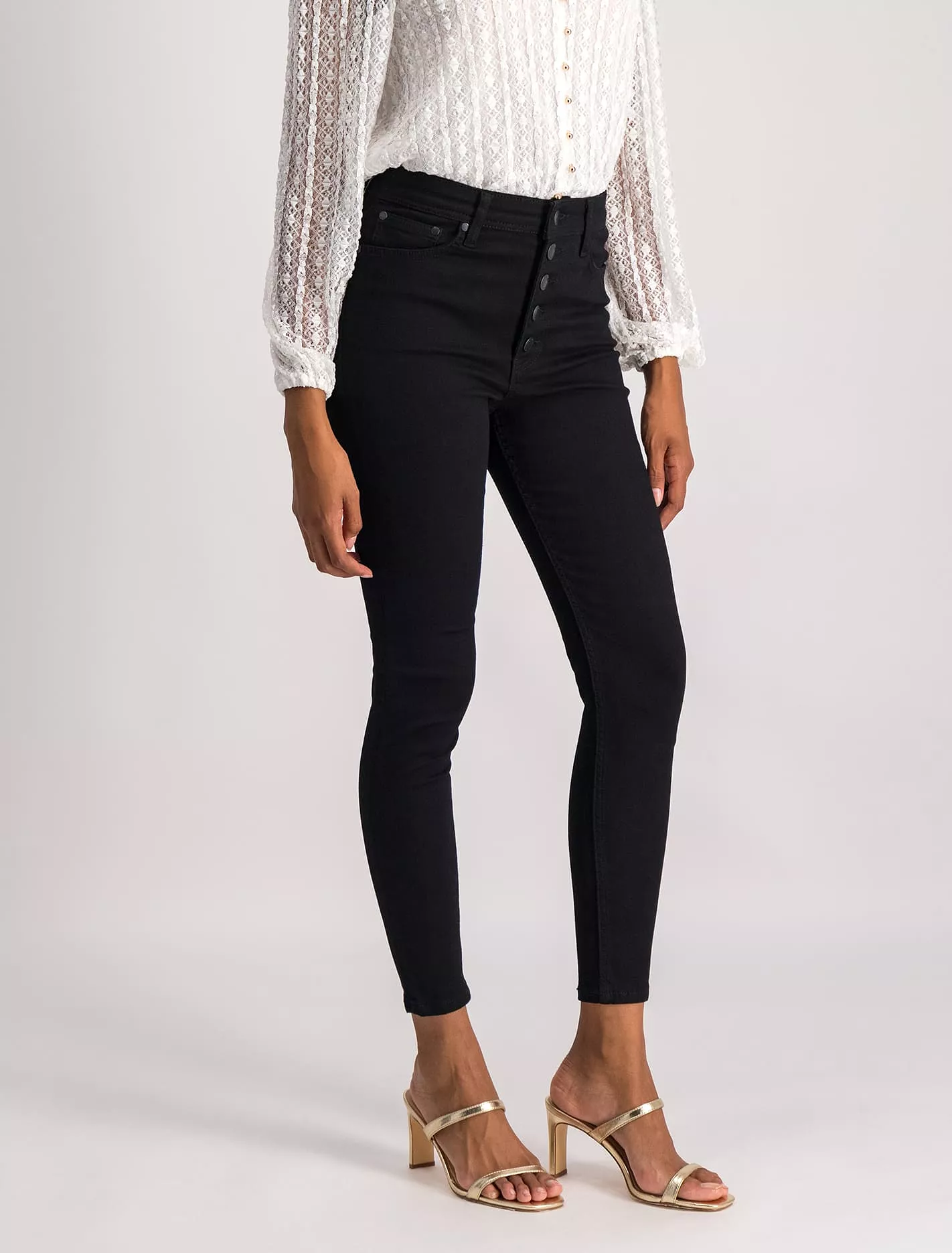 Ashley Mid-Rise Skinny Jeans