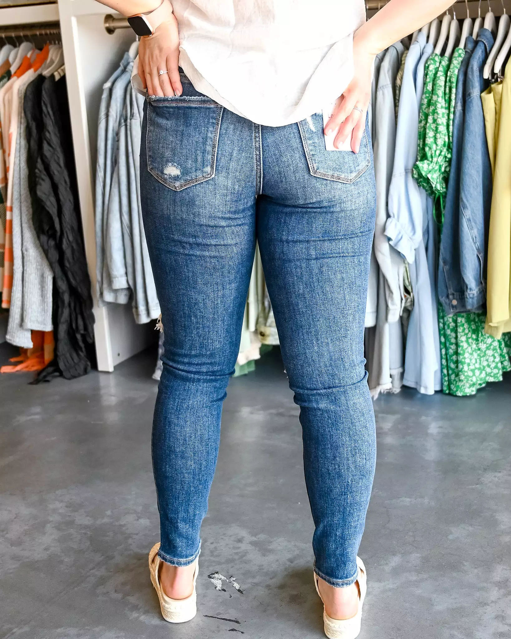 Ava High Rise Skinny Jean