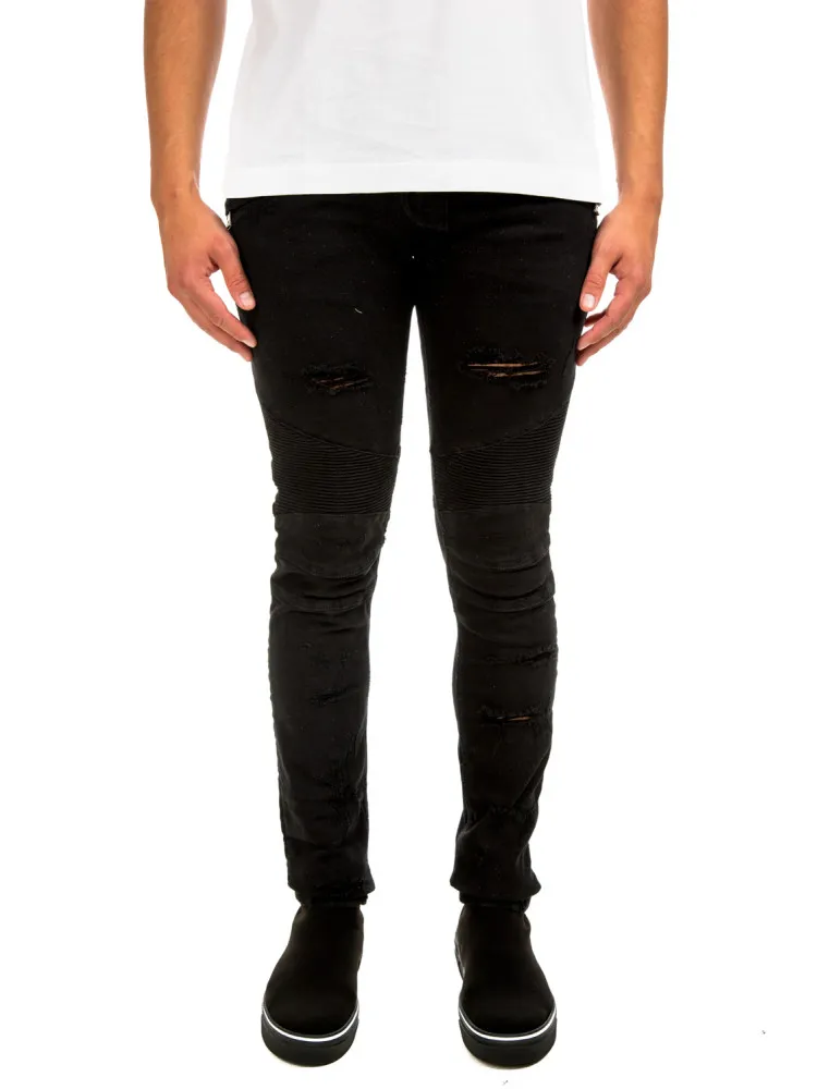 Balmain Jean Slim Biker Destro | Credomen