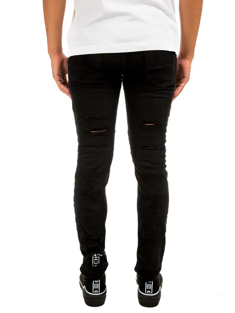 Balmain Jean Slim Biker Destro | Credomen