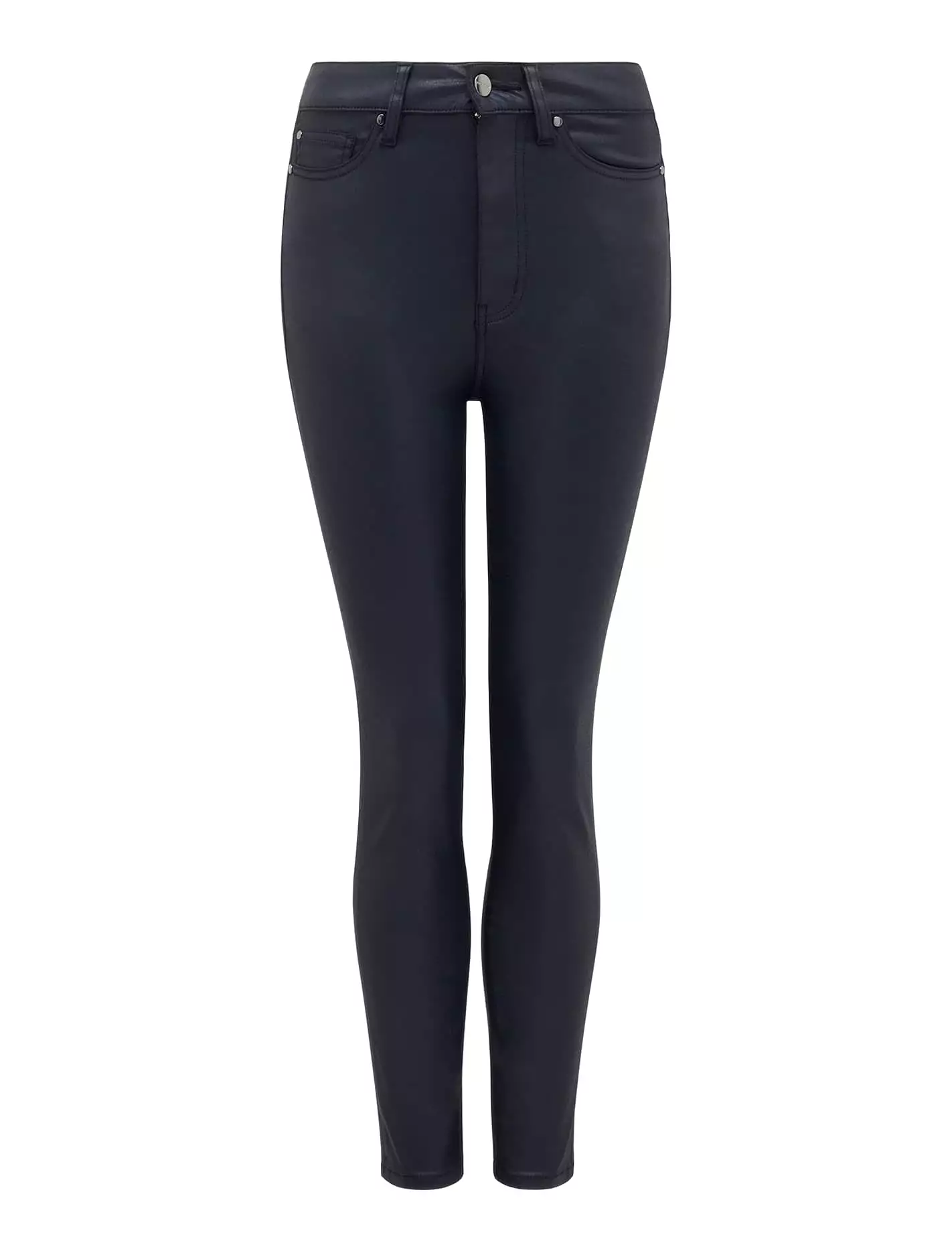 Bella Cropped High-Rise Skinny Jeans