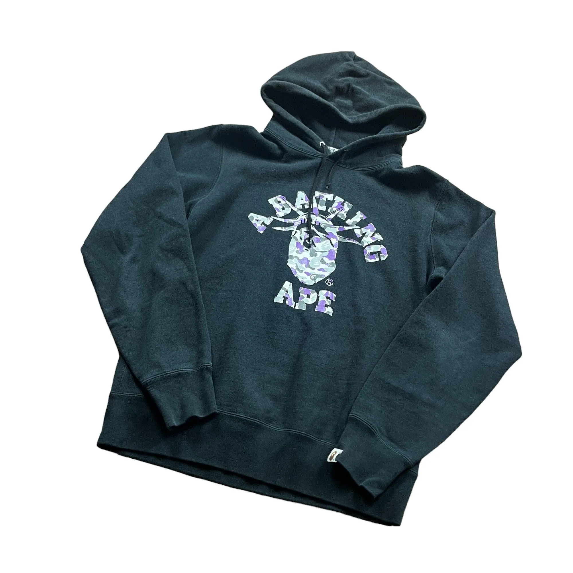 Black A Bathing Ape (BAPE) New York Hoodie - Large (Recommended Size - Medium)