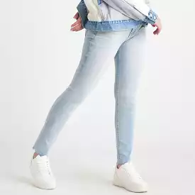 Black Tape Light Blue Wash Crop Skinny Jean - 1925014 T