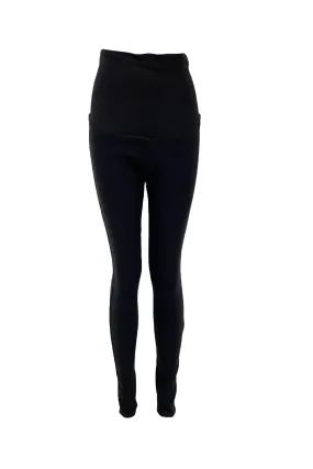 Black Maternity High Waisted Over The Bump Skinny Jean