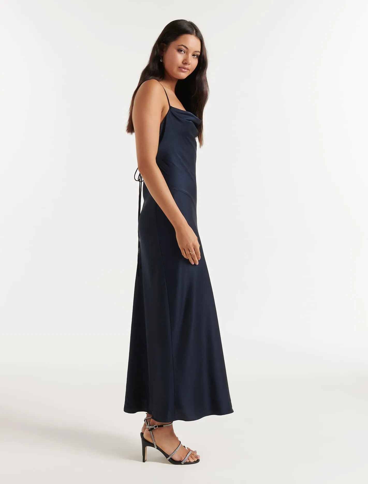 Blair Petite Back Detail Maxi Dress