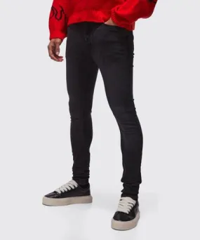 boohoo Mens Super Skinny Stretch Jean