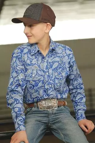 Boy's Cinch Quill Shirt