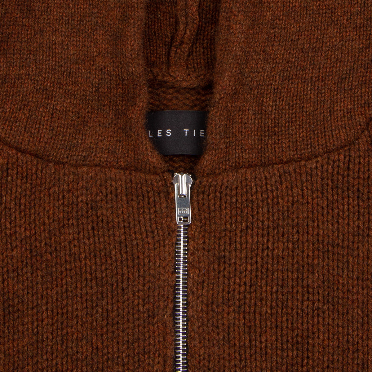 Cable Knit Cashmere Zip Hoodie