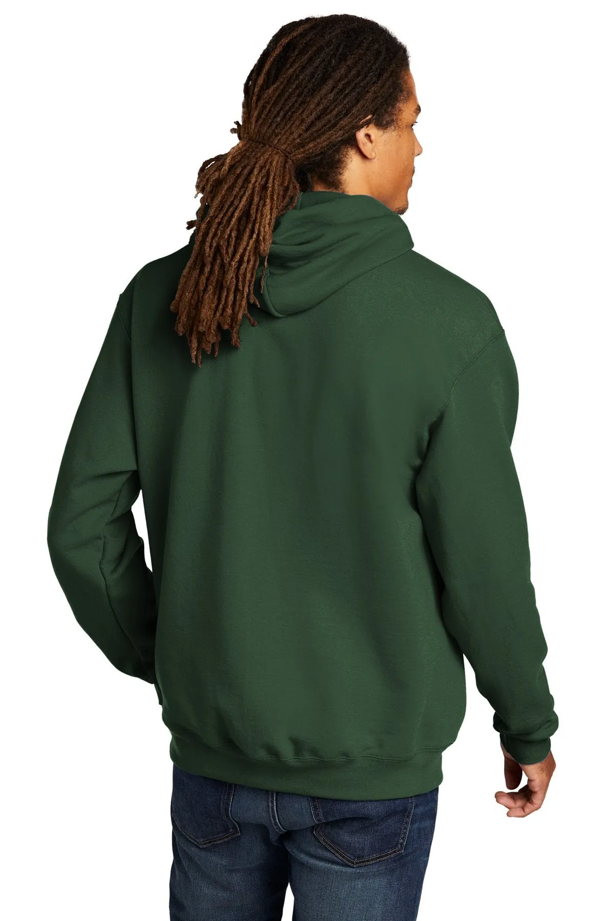 Champion Eco Fleece Pullover Hoodie S700 Dark Green