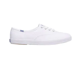 Champion White Lace-Up Canvas Sneaker