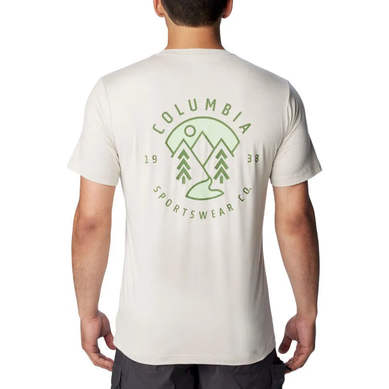 Columbia  Kwick Hike Back Graphic SS Tee - T-shirt - Uomo