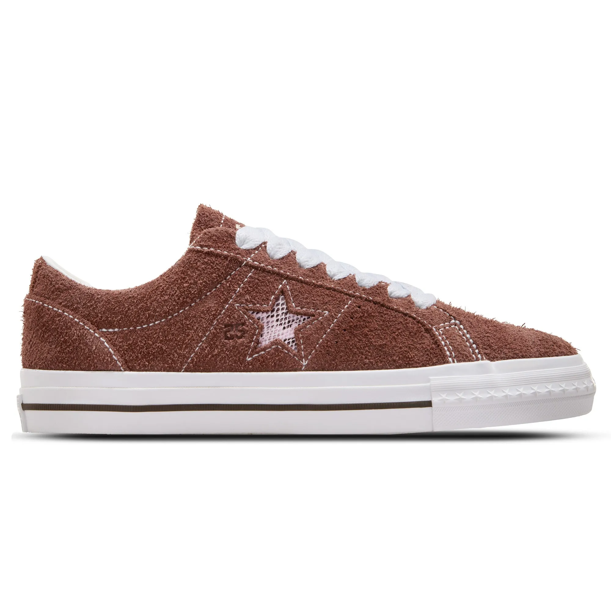 Converse CONS x Quartersnacks One Star Pro Ox Dark Clove/White