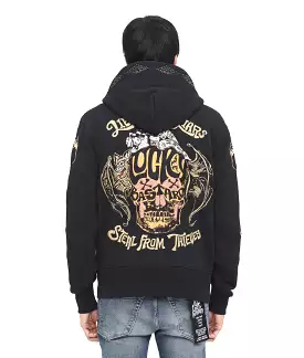 Cult Lucky Bastard Zip Up Hoodie