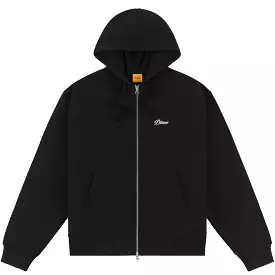 Dime Cursive Small Logo Hoodie - Black