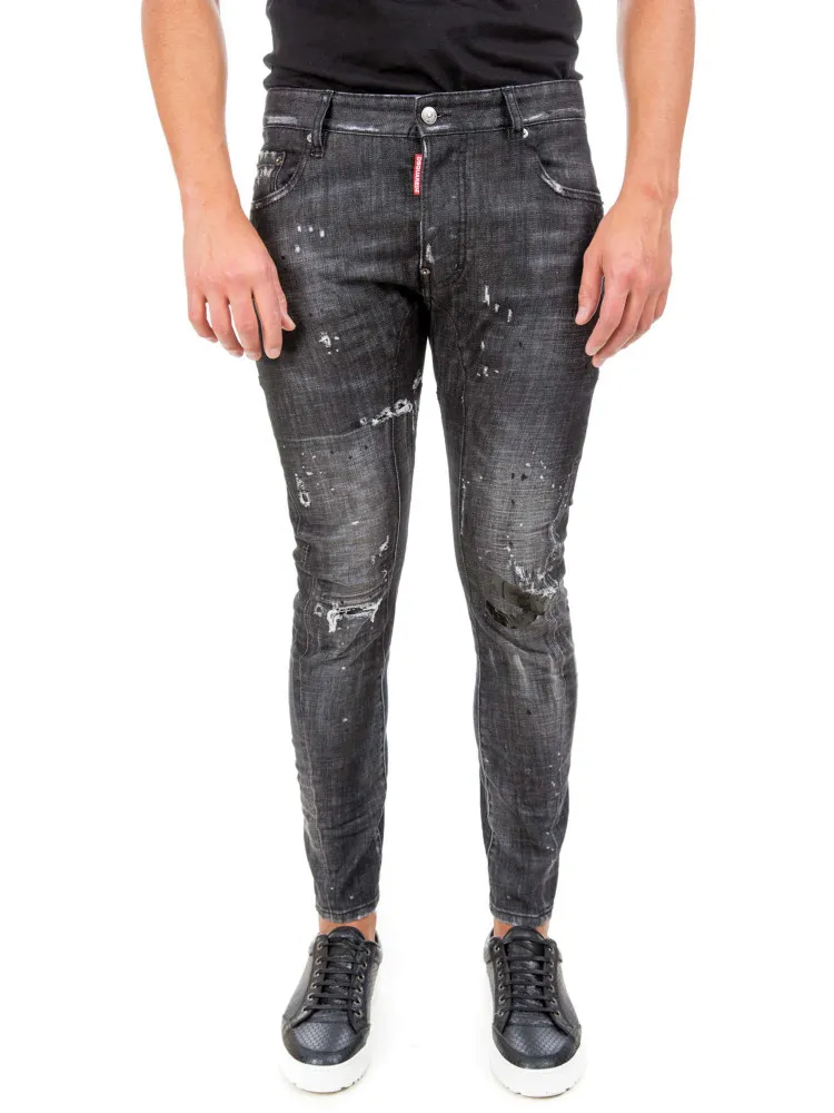 Dsquared2 Tidy Biker Jean Black | Credomen