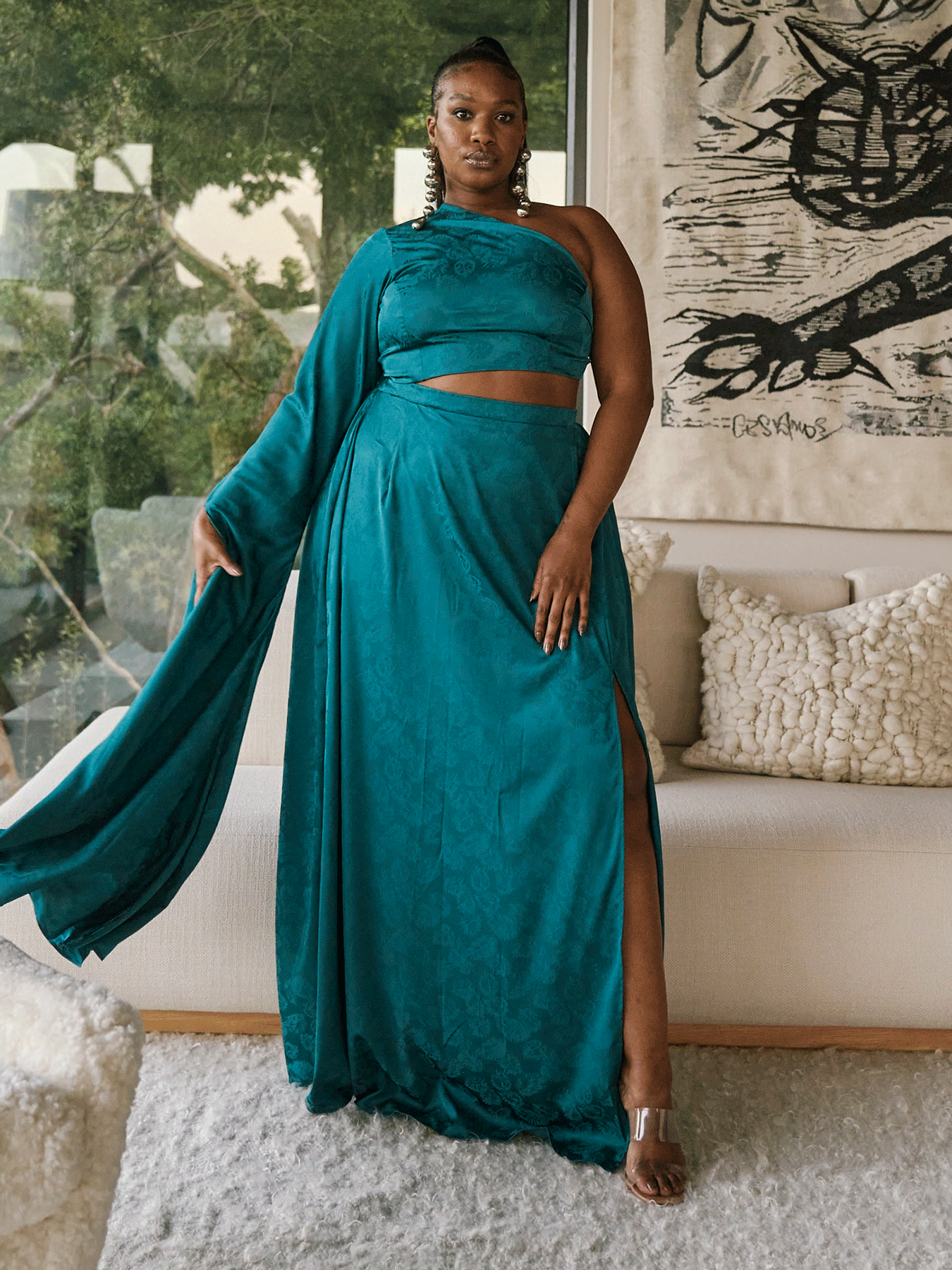 Eden Dress - Zeen Teal