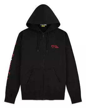 Felpa Uomo Iuter History Zip Hoodie Nero