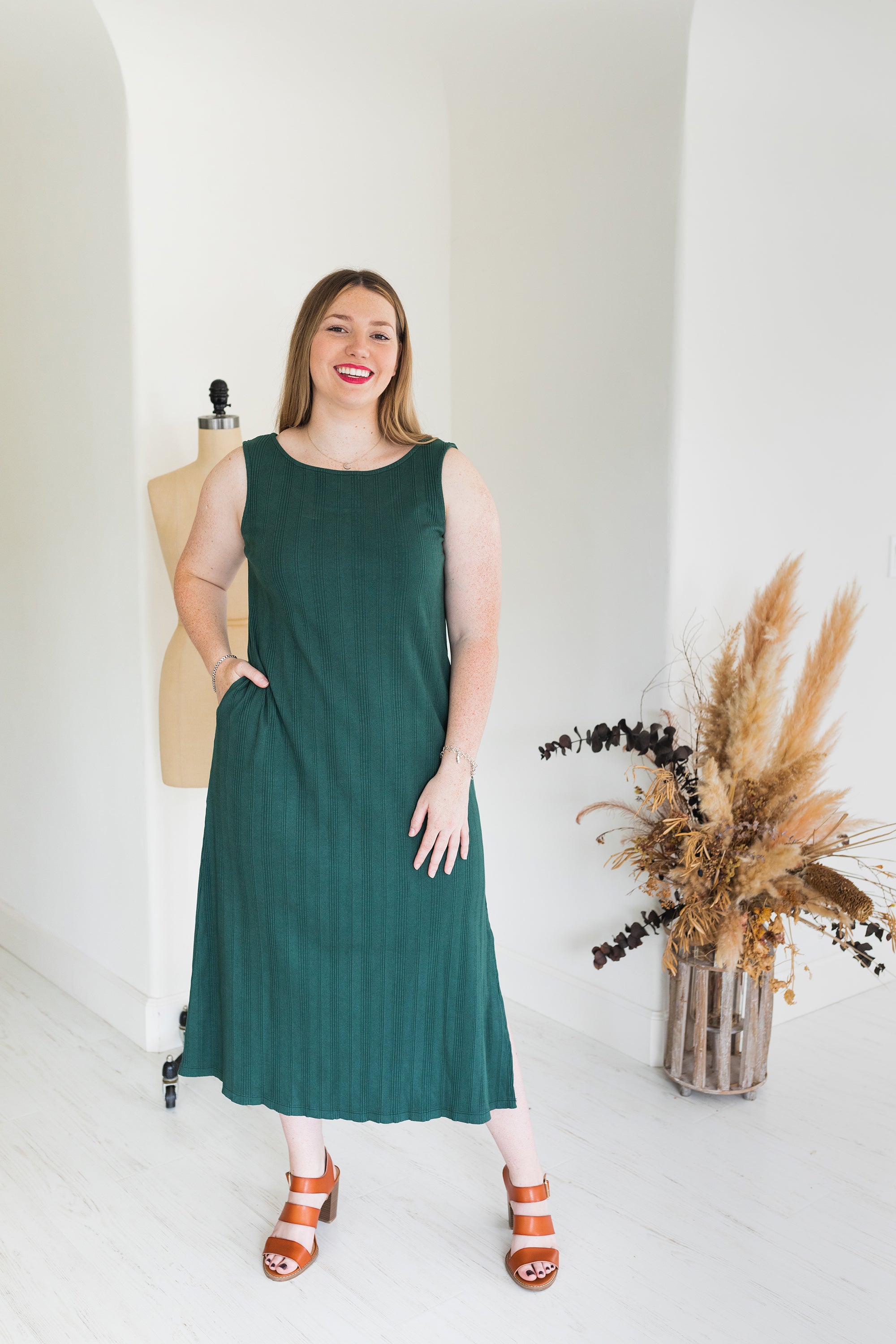 Fortuna Wide Rib Dress