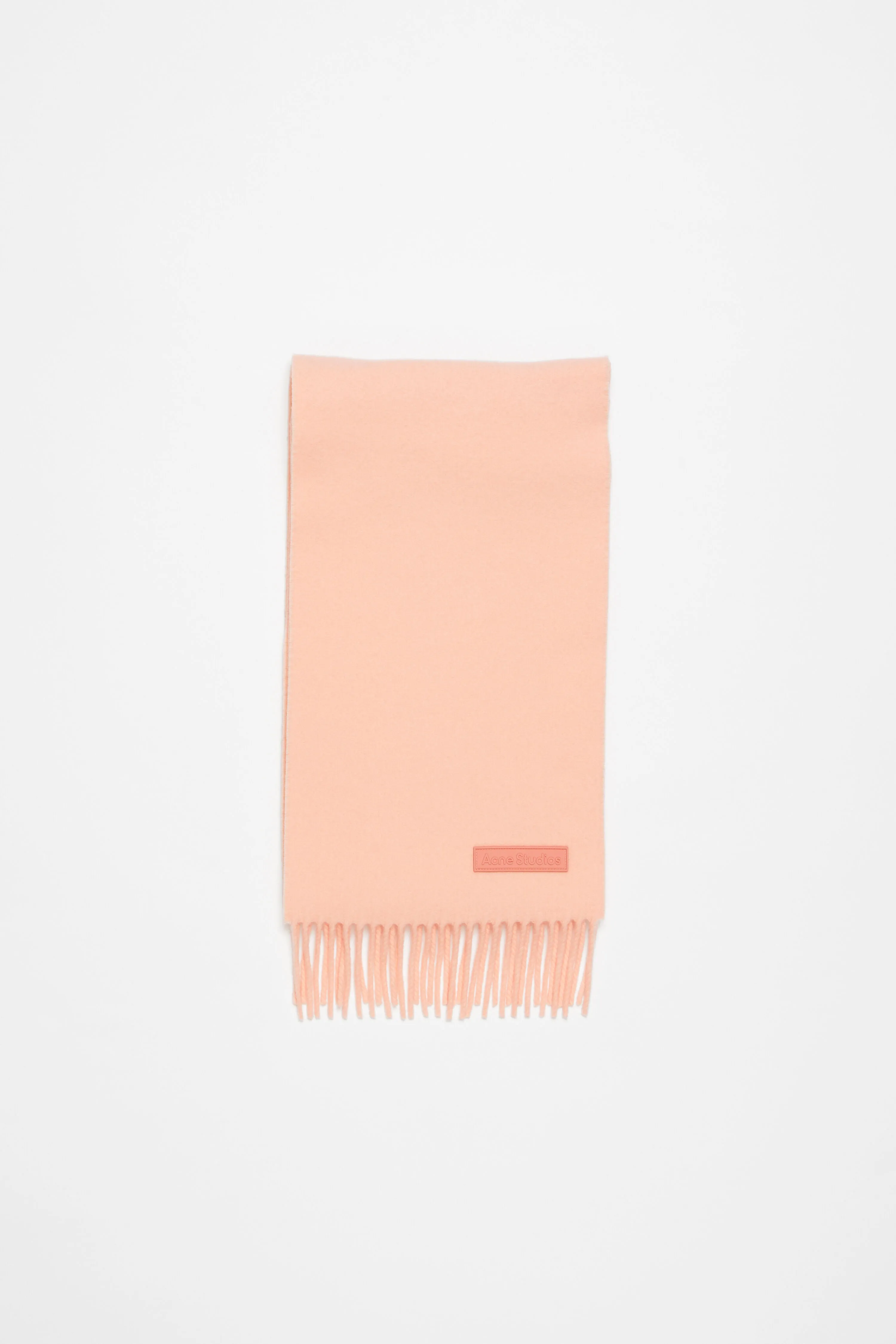 Fringe wool scarf - Narrow