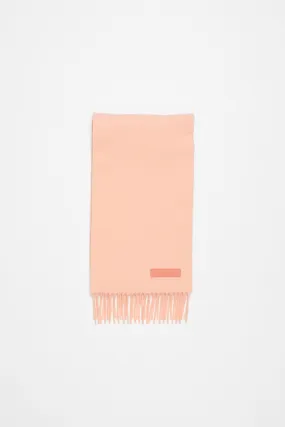 Fringe wool scarf - Narrow