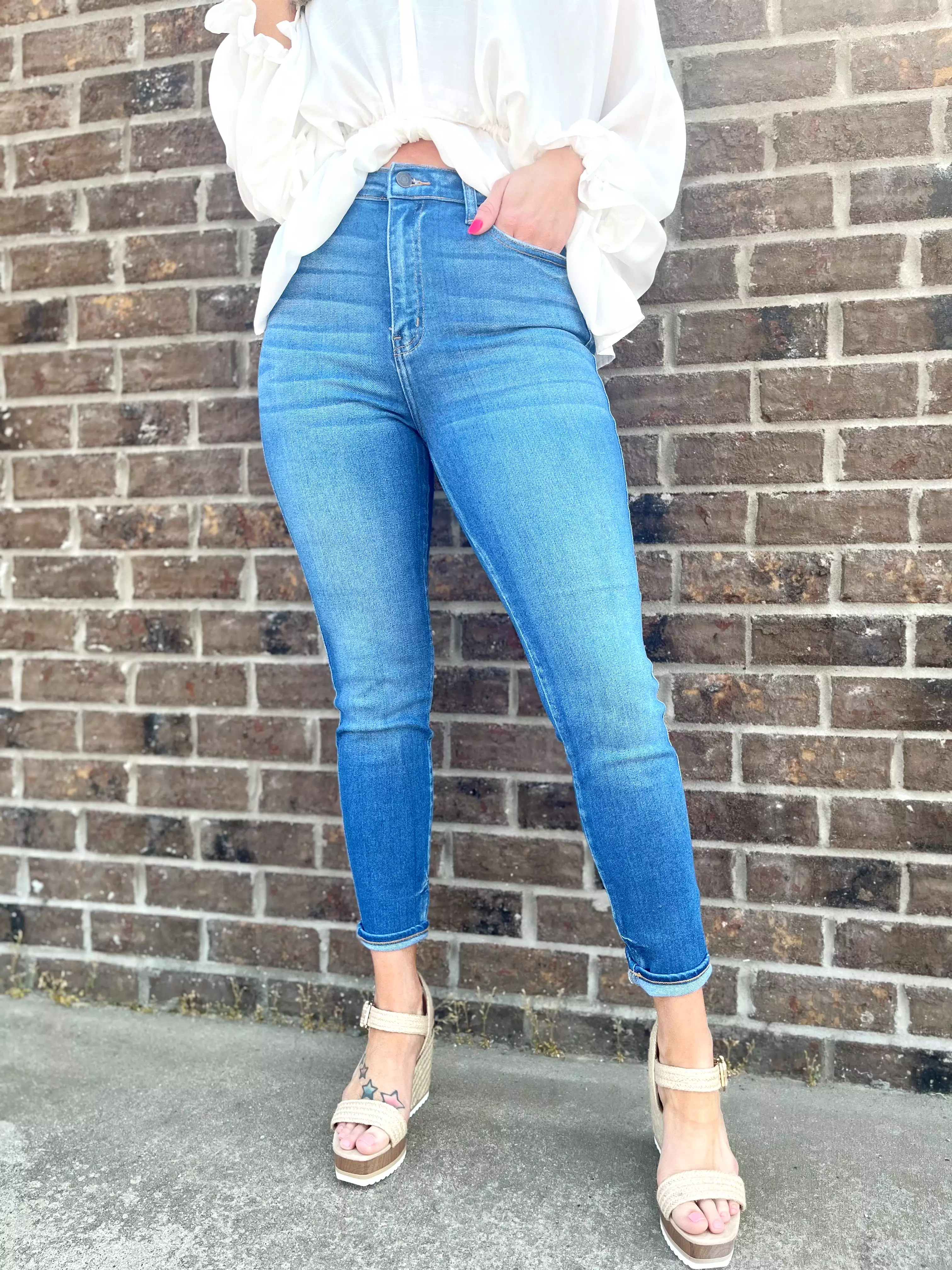 High Rise Basic Skinny Jean