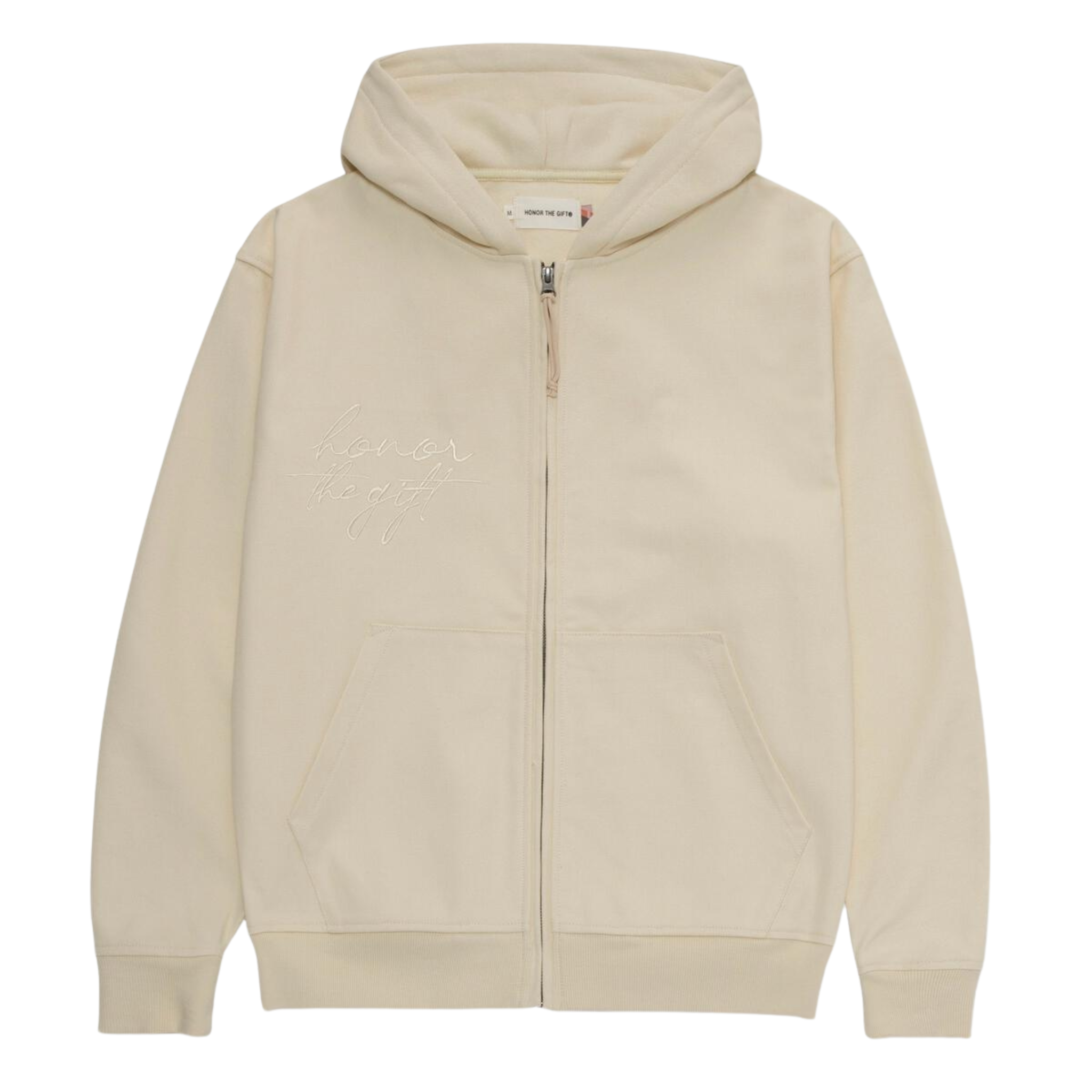 Honor The Gift Full Zip Truth Hoodie (Bone)