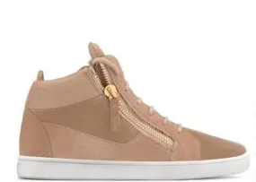 Jamie High-Top Sneaker - Beige