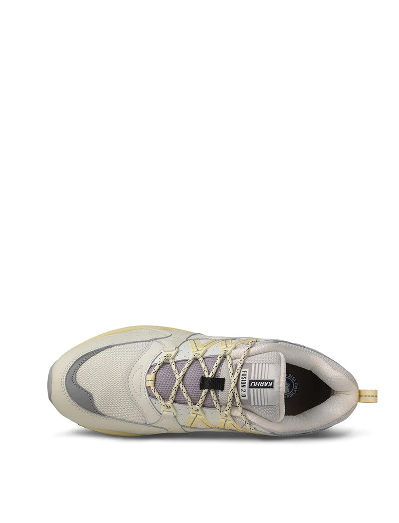 Karhu Womens Fusion 2.0 Trainers Lily White / Impala