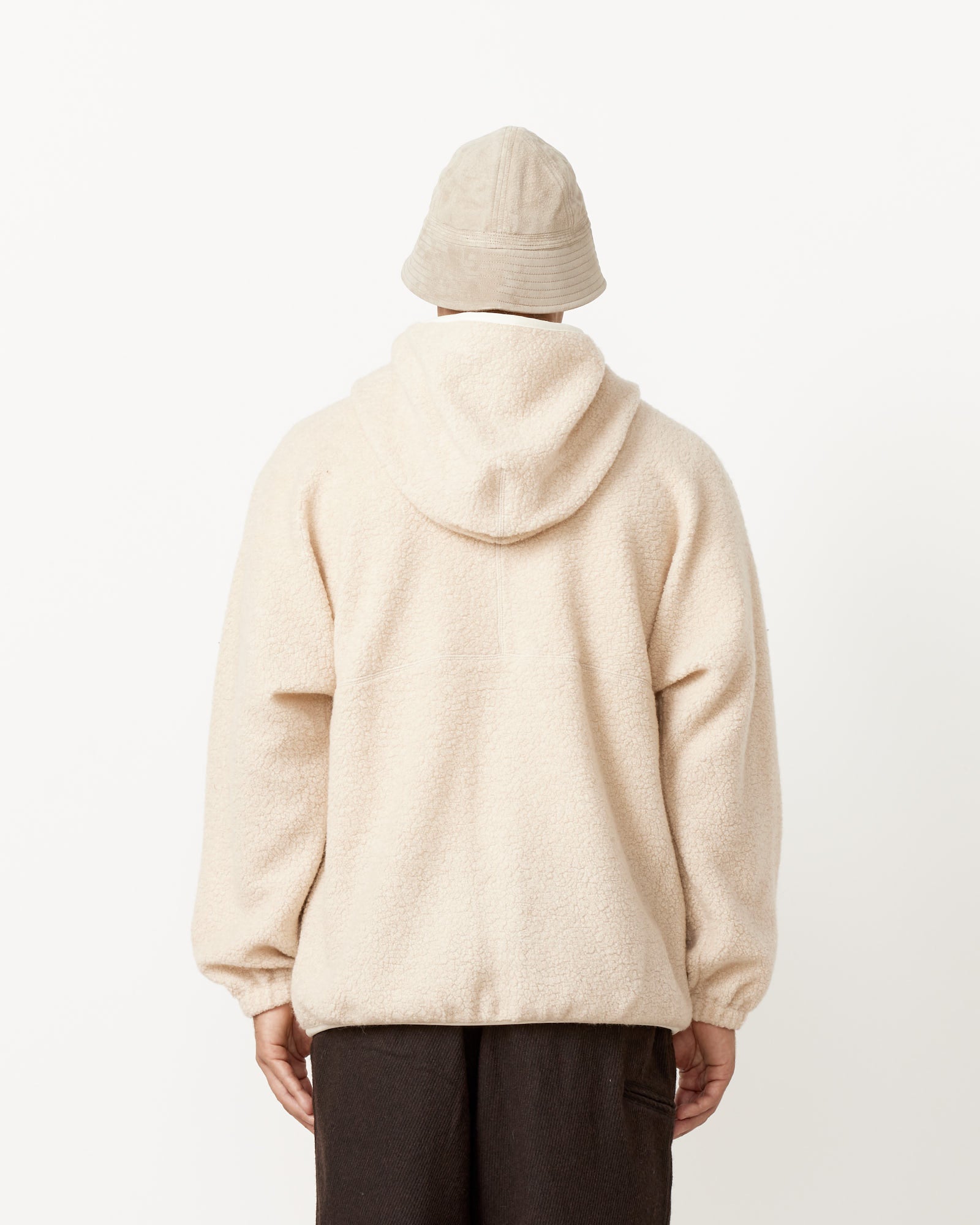 Leo Wool Boa Zip Hoodie