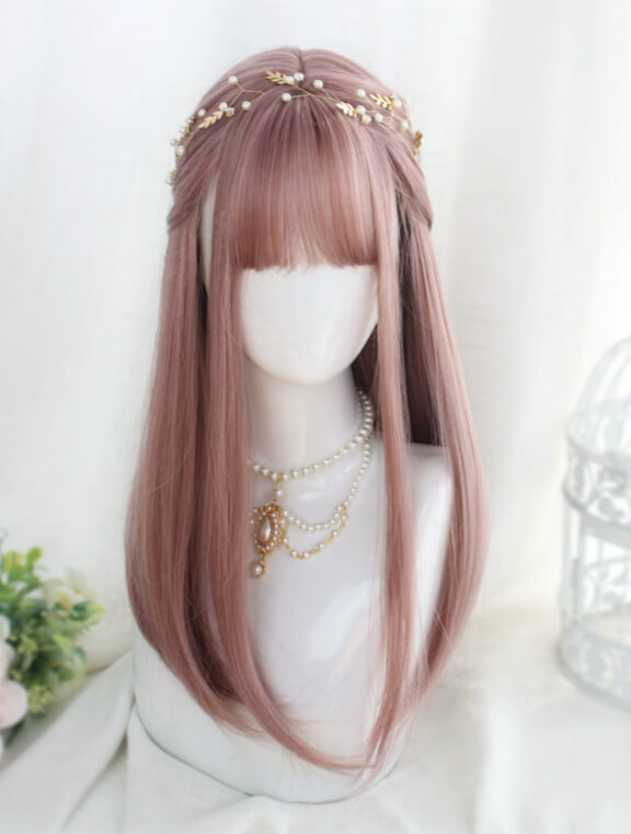 LOLITA MILKY LAVENDER COS MEDIUM LONG STRAIGHT WIG BY61105