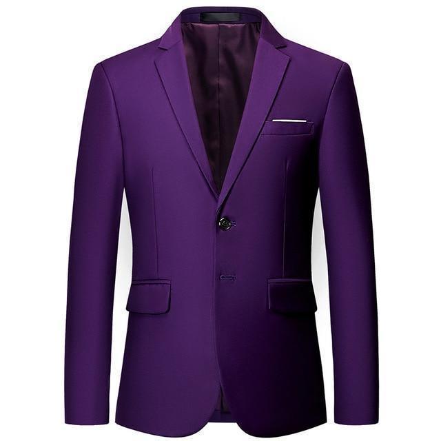 Men Blazer - 2-Button Formal Blazer