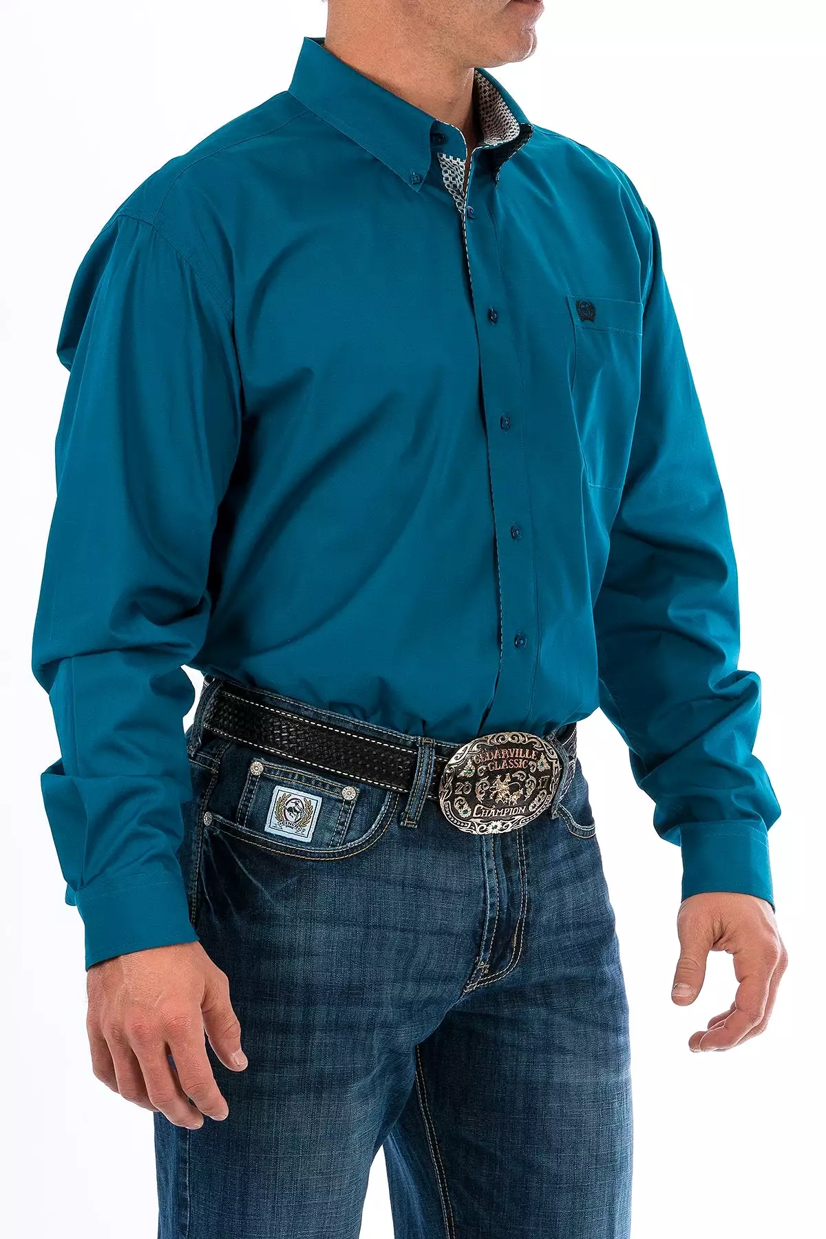 Men's Blue Cinch Shirt