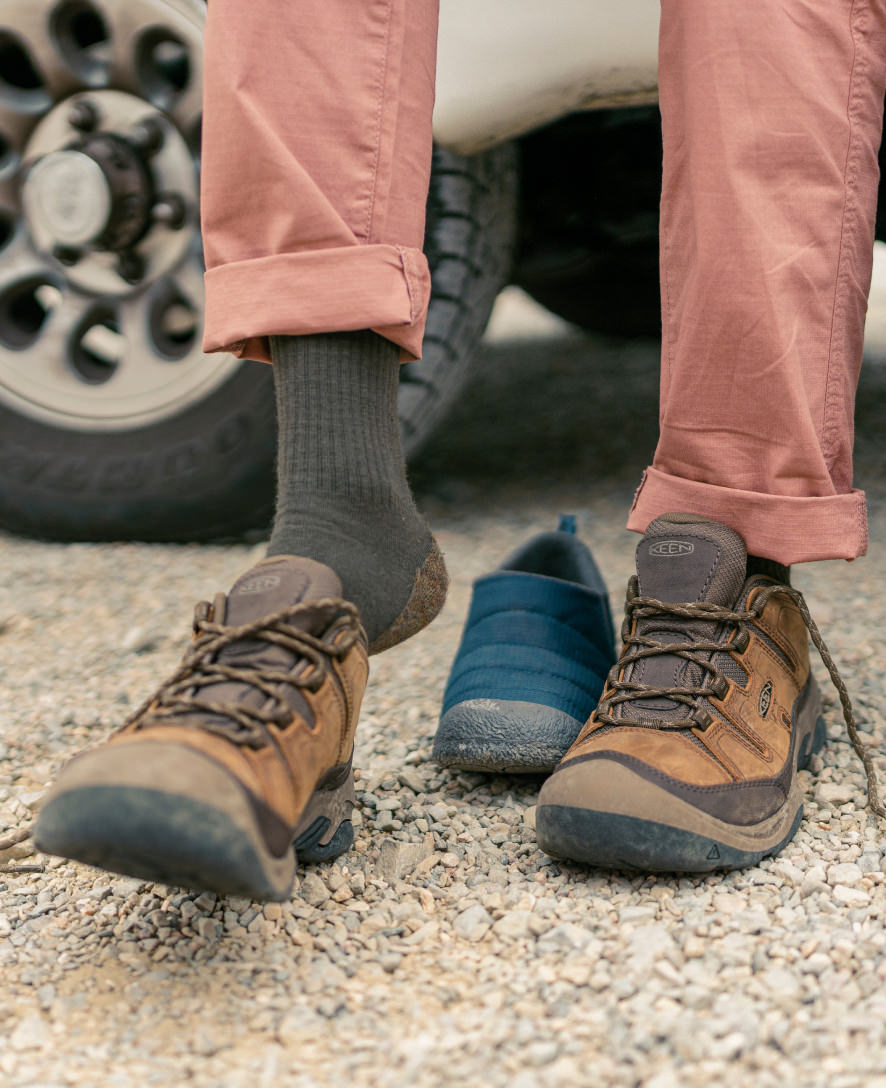 Men's Circadia Waterproof Shoe  |  Shitake/Brindle