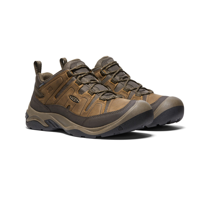 Men's Circadia Waterproof Shoe Wide  |  Shitake/Brindle