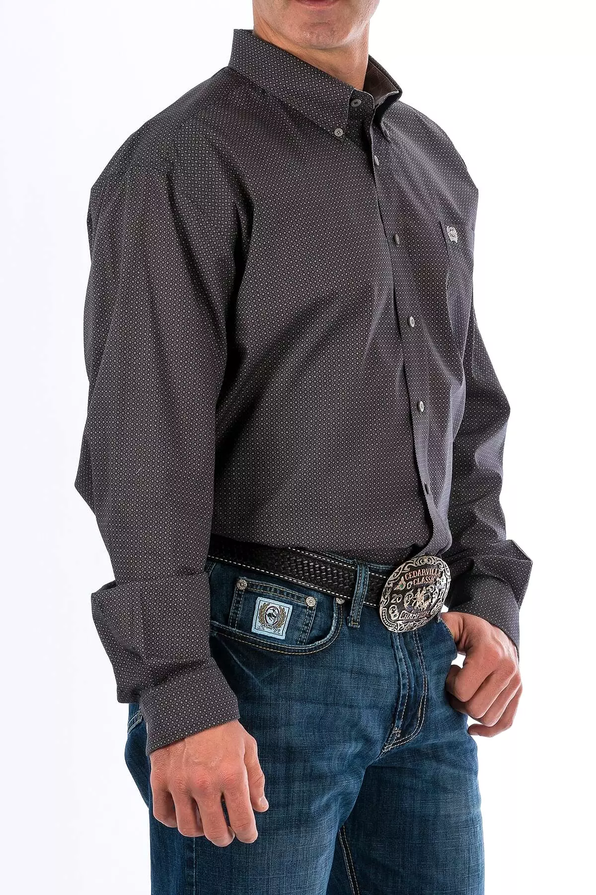 Men's Grey Cinch Shirt