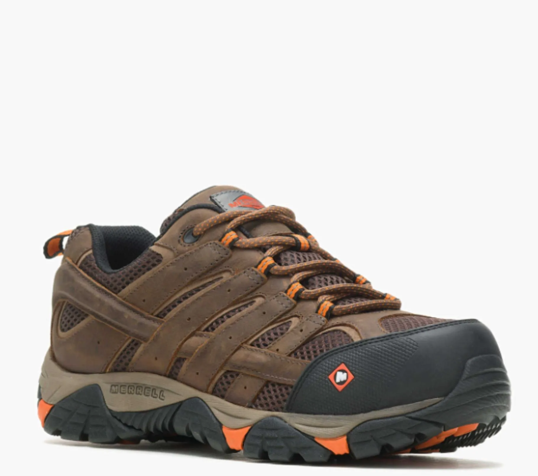 Merrell Work Men's Moab Vertex Vent Waterproof Composite Toe Work Shoe