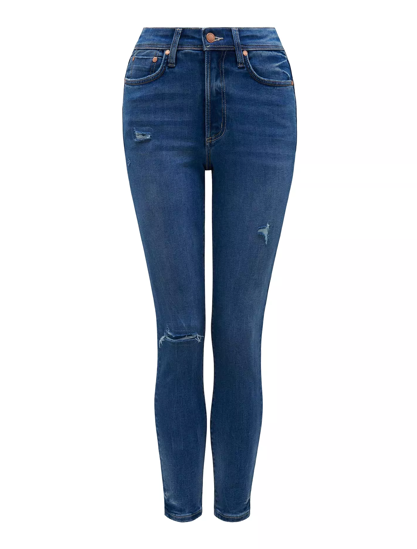 Nala Mid-Rise Ankle Skinny Jeans