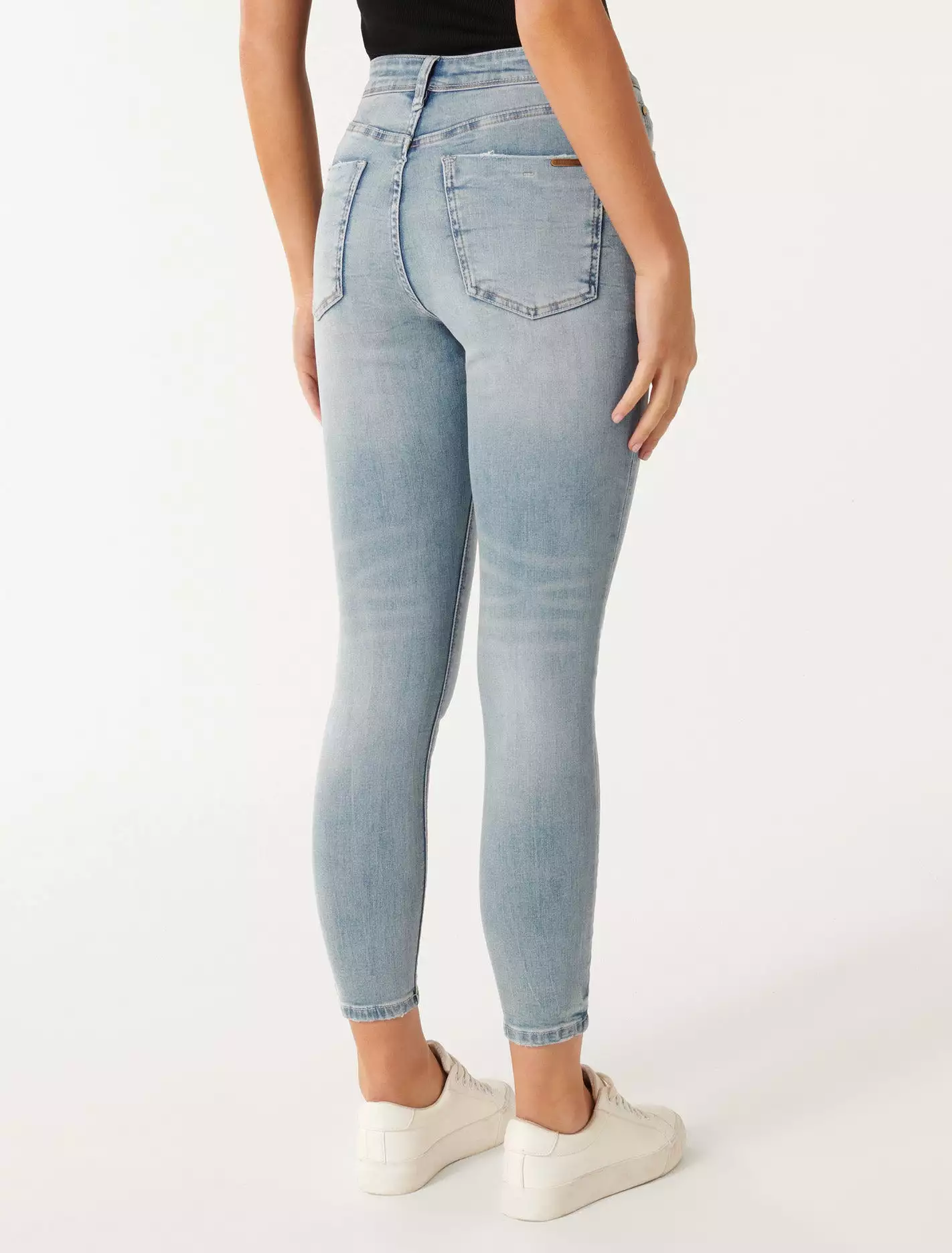 Nala Mid-Rise Ankle Skinny Jeans