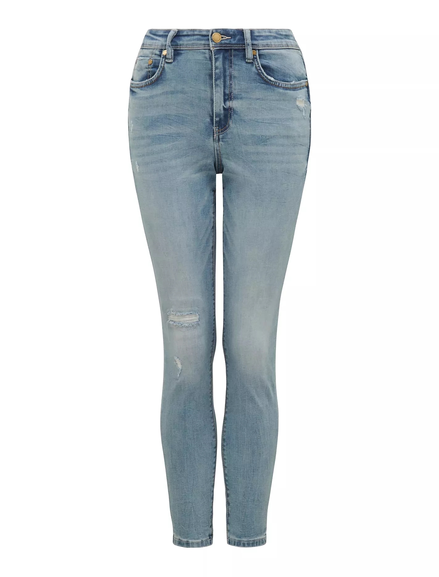 Nala Mid-Rise Ankle Skinny Jeans