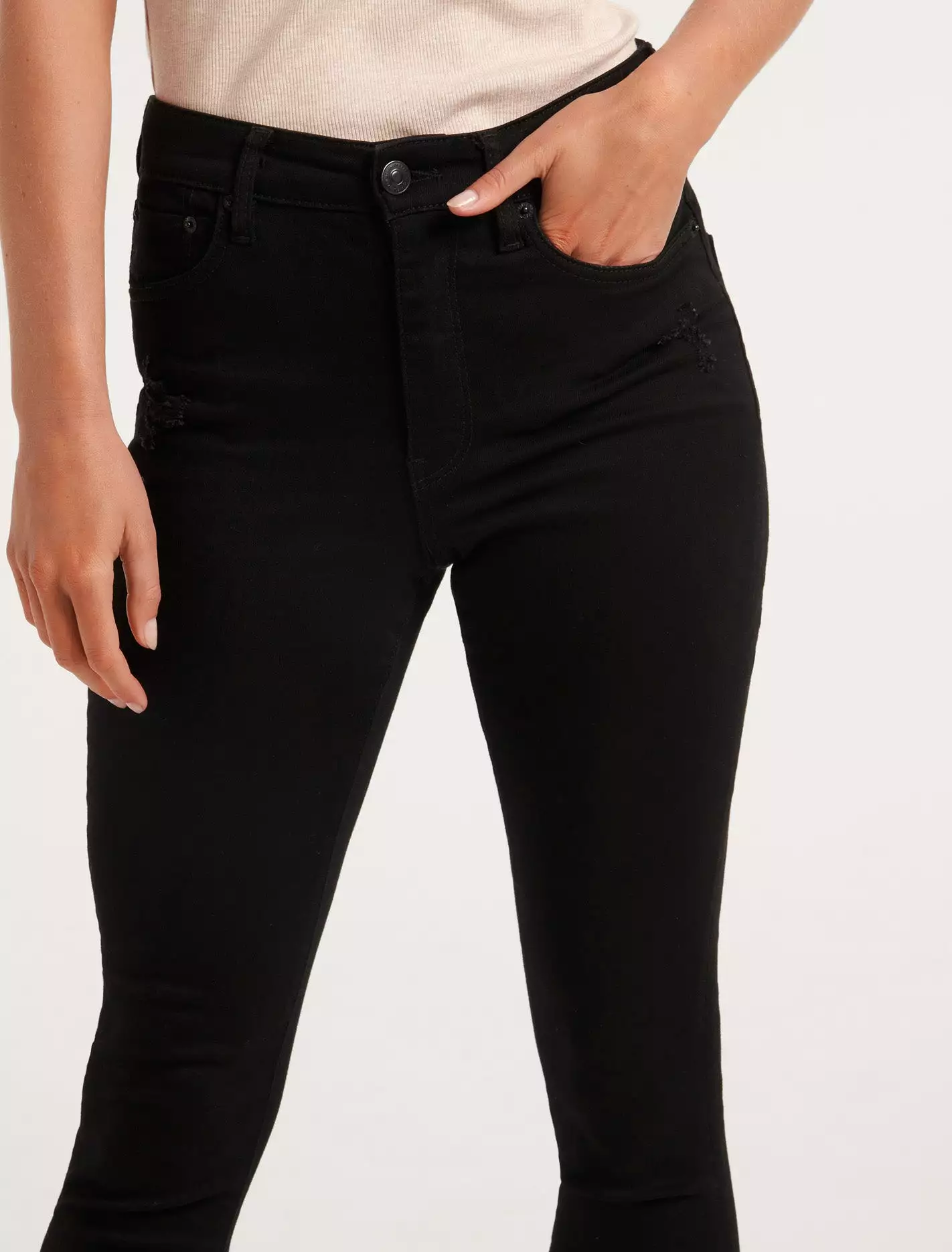 Nala Mid-Rise Ankle Skinny Jeans